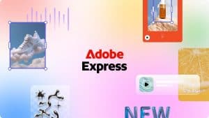 Adobe Express AI tool logo and listing card logo