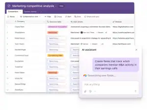 Airtable AI AI tool logo and listing card related
