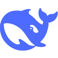DeepSeek AI tool logo and listing card related