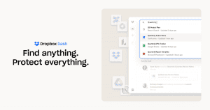 Dropbox Dash AI tool logo and listing card related