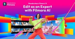 Filmora AI AI tool logo and listing card related