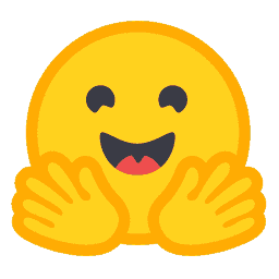 Hugging Face local & open source ai logo single