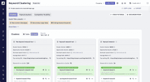 Keyword Insights AI tool logo and listing card related