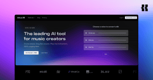 Kits AI AI tool logo and listing card related