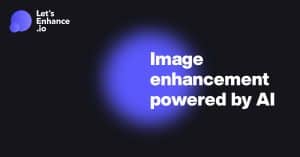 Let's Enhance AI tool logo and listing card related