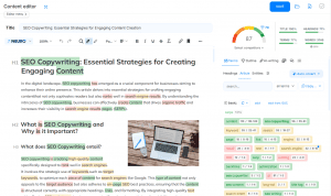NeuronWriter AI tool logo and listing card related