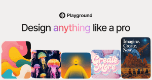 Playground AI AI tool logo and listing card related