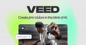 VEED AI tool logo and listing card related